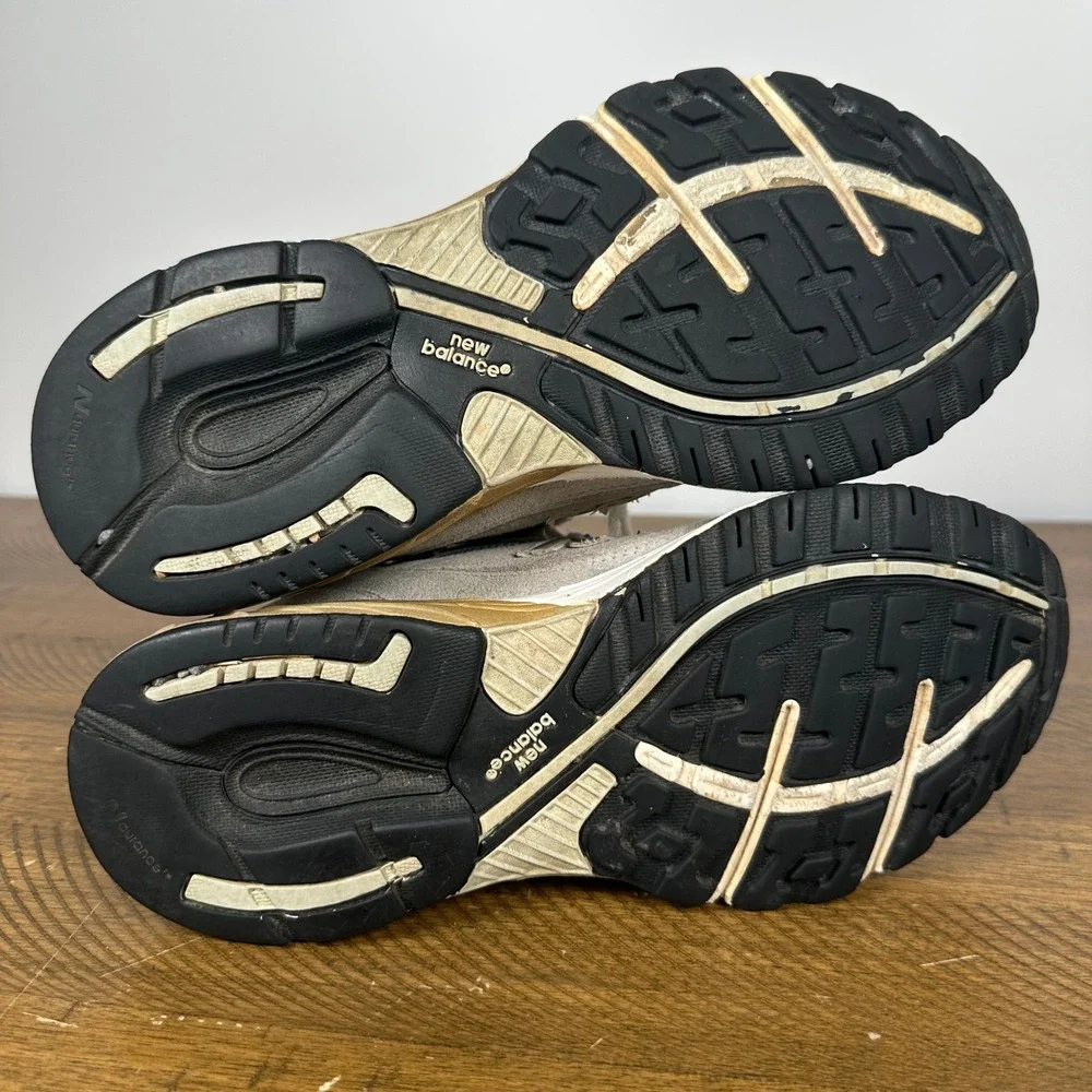 New Balance Shoes Kids 5.5Y Grey 993 Made in USA Suede Running Sneakers Athletic